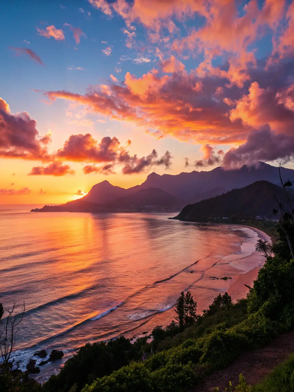 A calming image of a sunrise over a peaceful landscape, symbolizing new beginnings and the potential for positive change through coaching at Awakened Aura Coaching.